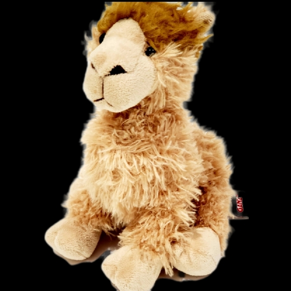 Ganz Webkinz Tan Plush Fur Alpaca Stuffed Toy - Picture 8 of 13